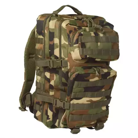 Plecak taktyczny Assault Pack Large Woodland - Mil-Tec