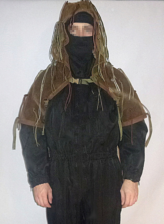 Ubiór maskujący Ghillie Suit typu Viper Hood plus doczepiane plecy